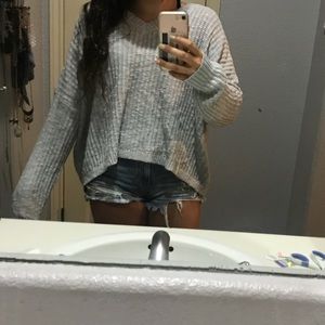Hollister Gray Sweater